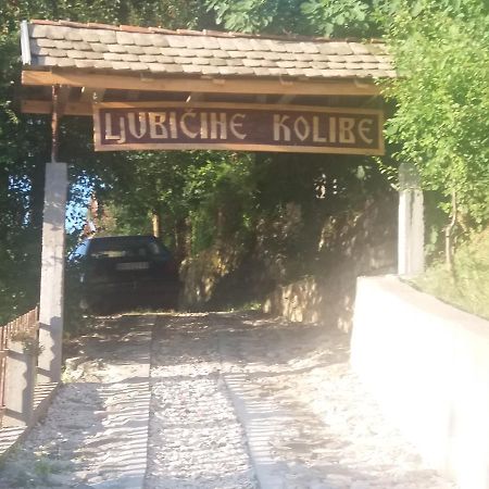 Chalet Ljubicine Kolibe Golubinje Exterior foto