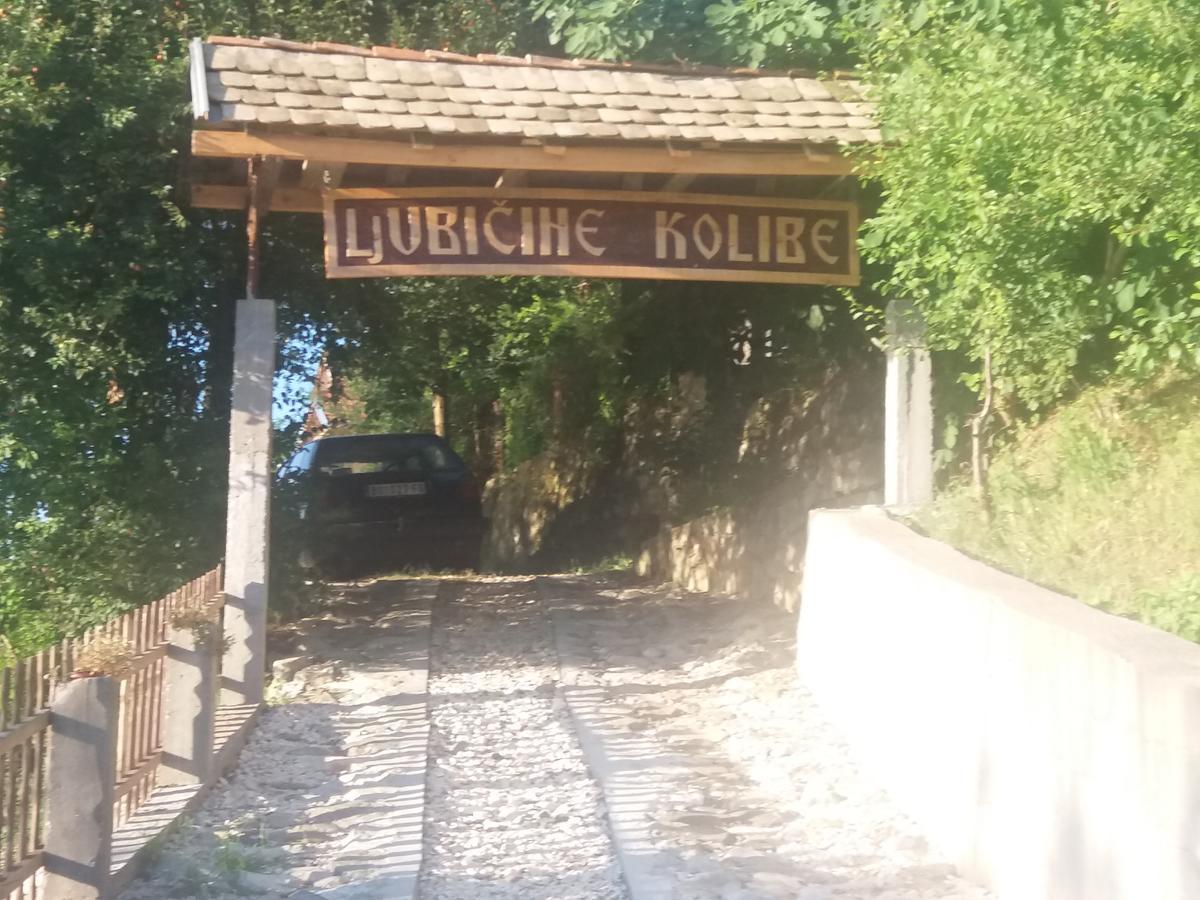 Chalet Ljubicine Kolibe Golubinje Exterior foto